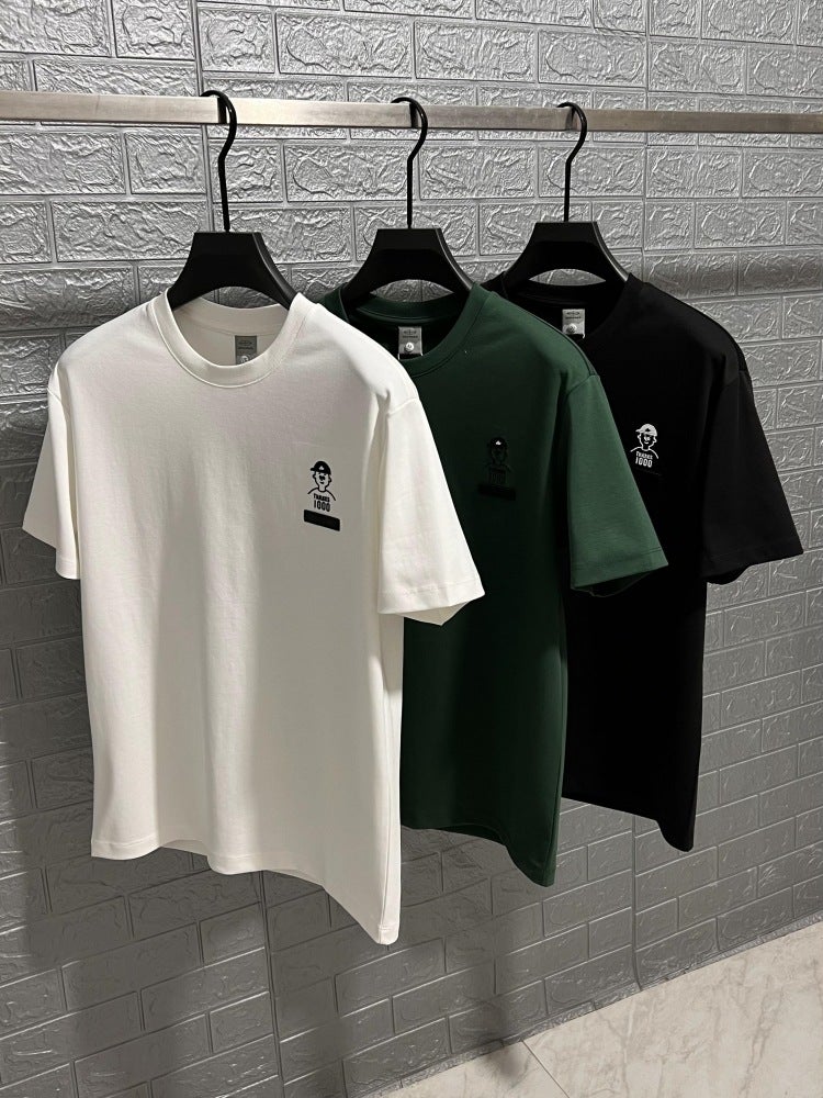 Relaxed And Super Good-Looking Short-Sleeved T-Shirts For Men And Women 2024 Spring And -Selling Popular Loose Tops Ins - Image 3