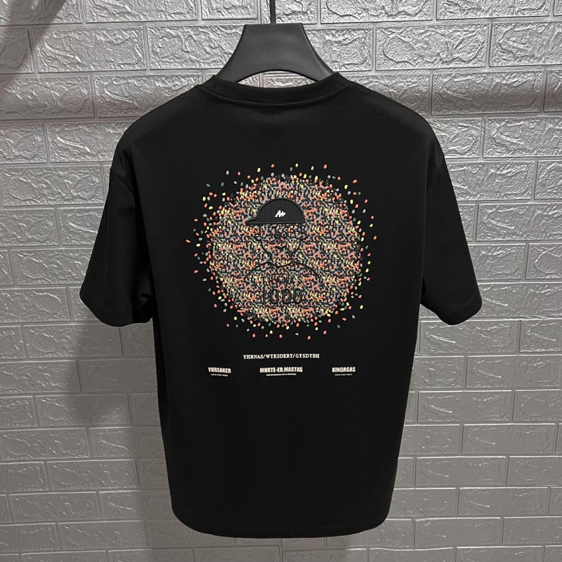 Relaxed And Super Good-Looking Short-Sleeved T-Shirts For Men And Women 2024 Spring And -Selling Popular Loose Tops Ins - Image 1
