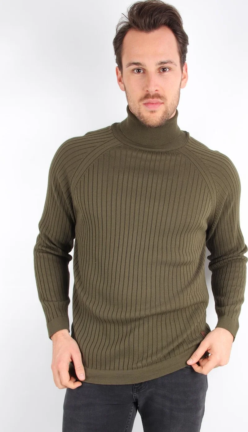 Alexander Gardi Corduroy Turtleneck Sweater (E20-18059)