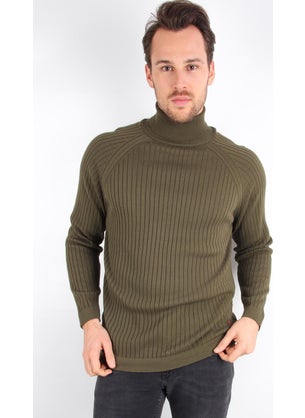 Alexander Gardi Corduroy Turtleneck Sweater (E20-18059)  - Image 3