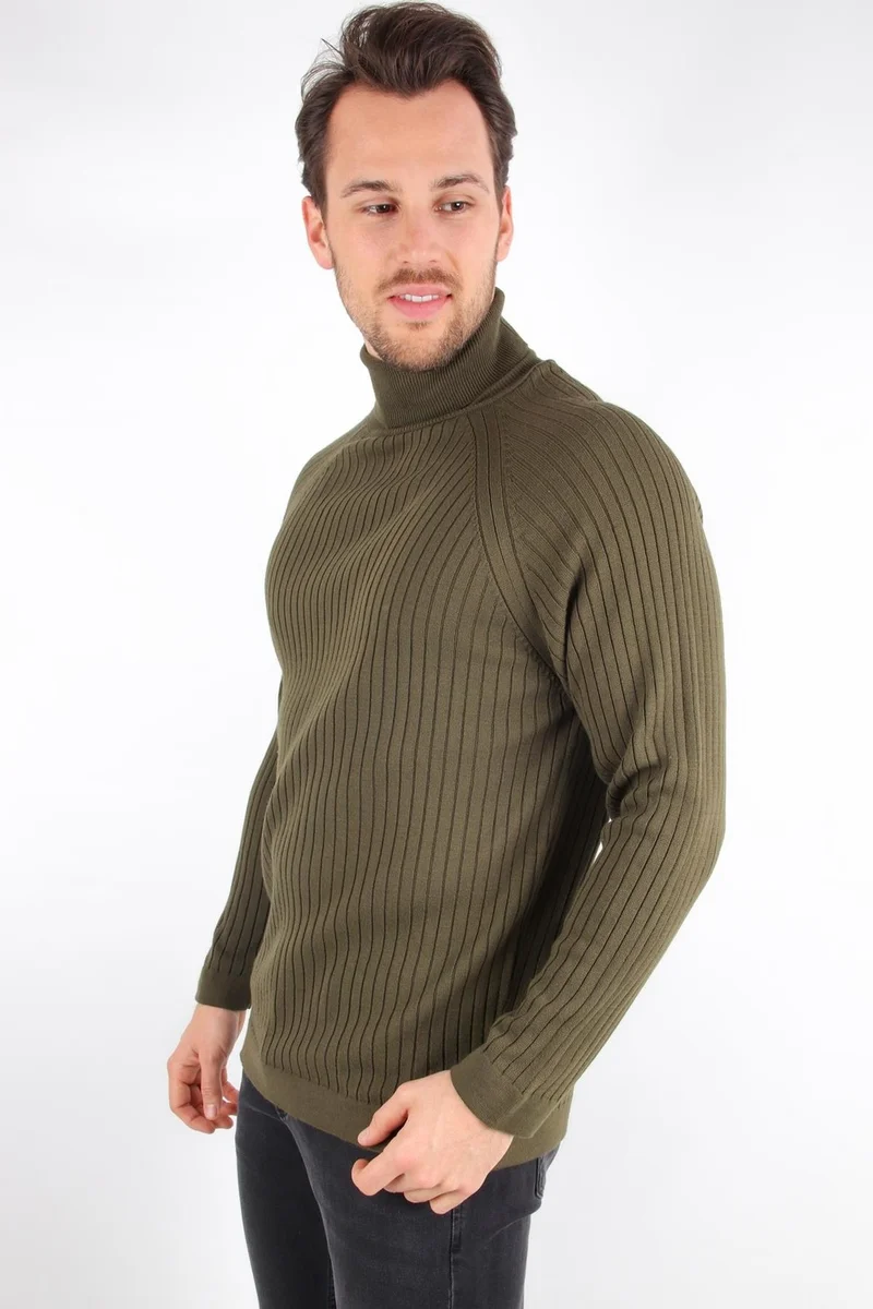 Alexander Gardi Corduroy Turtleneck Sweater (E20-18059)