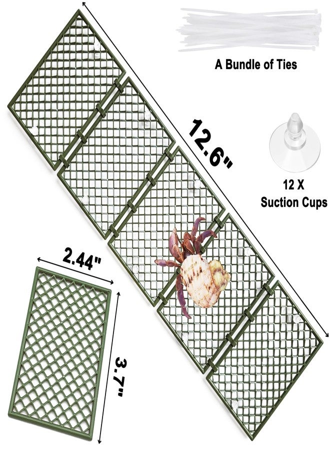 Anranmm Hermit Crab Climbing Toys | 5 Pcs DIY Mesh Hermit Crab Ladder | Hermit Crab Tank Enrichment Decor | Hermit Crabs Decoration Accessories Supplies Toys Ornaments - Image 2