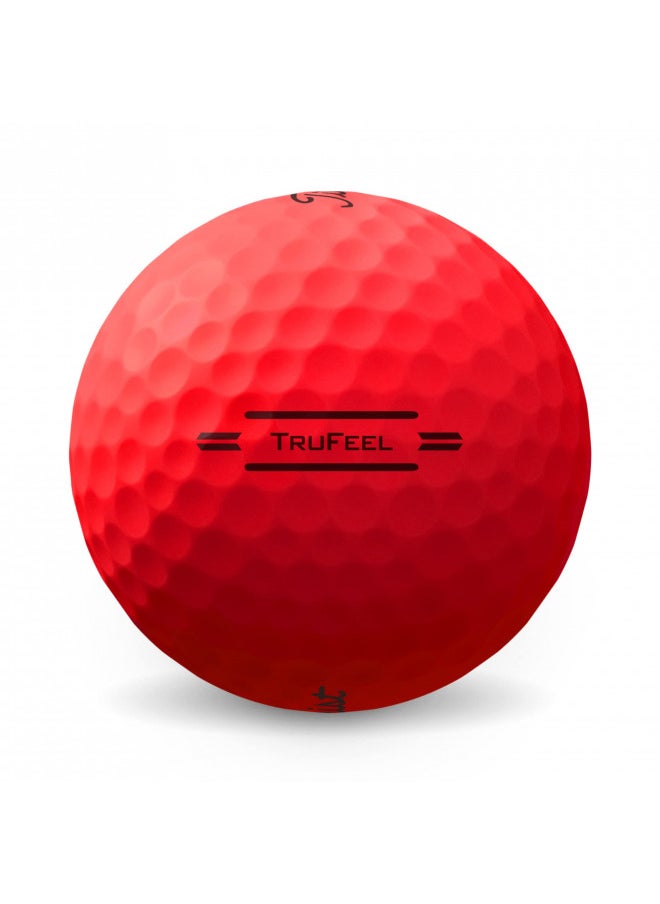 Titleist TruFeel Golf Balls, Matte Red (One Dozen) - pzsku/ZE43B42AD4BF81C093394Z/45/_/1732282180/5ec40615-9d7f-411c-8813-9573f8ee34ef