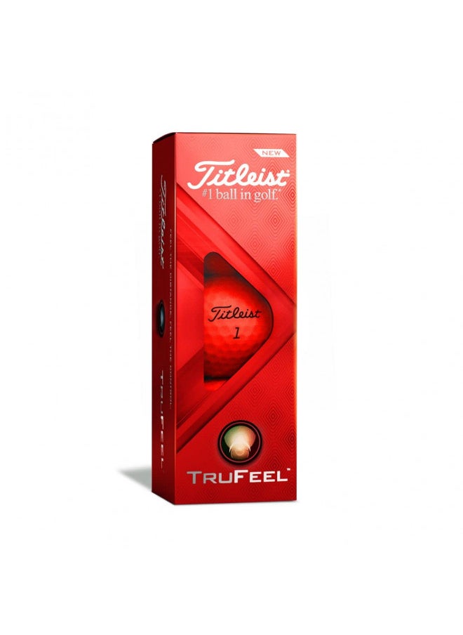 Titleist TruFeel Golf Balls, Matte Red (One Dozen) - pzsku/ZE43B42AD4BF81C093394Z/45/_/1732282183/c3143da0-192e-4a04-8460-82a990981764