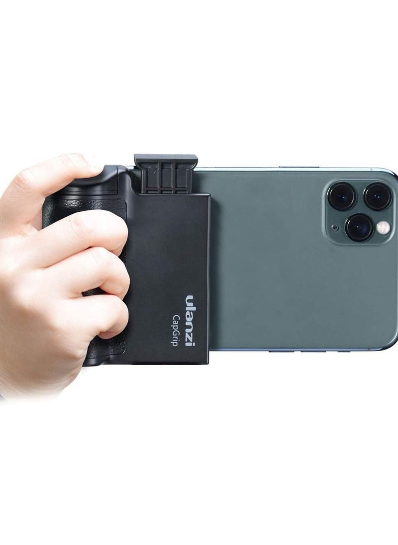 Ulanzi ULANZI Cap Grip Bluetooth مصراع الهاتف وقبضة اليد وحامل الحامل  - Image 1