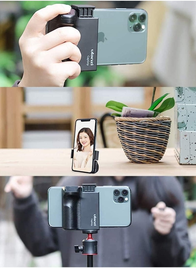 Ulanzi ULANZI Cap Grip Bluetooth مصراع الهاتف وقبضة اليد وحامل الحامل  - Image 5