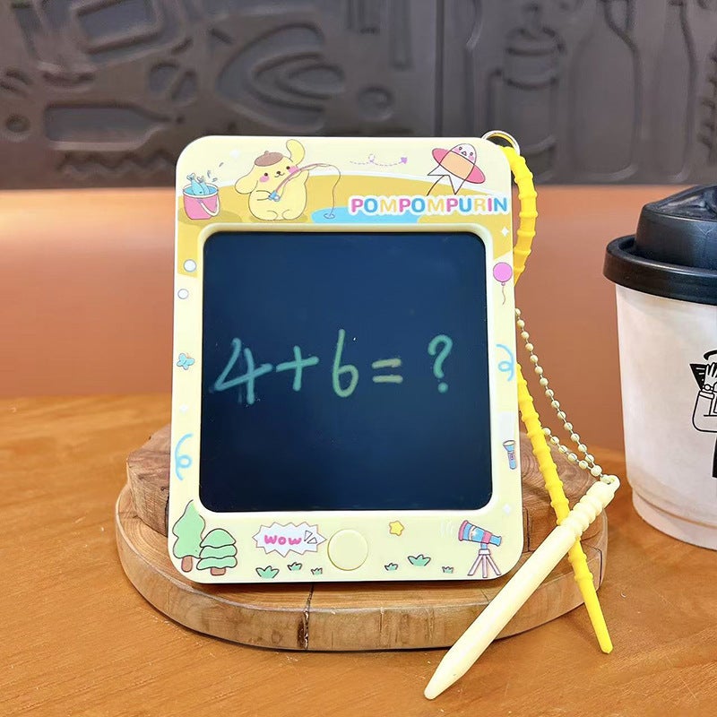 VNM Cute Cartoon Animal Medium Graffiti Drawing Board Keychain - Fun Writing Accessory for  Bags - Image 1