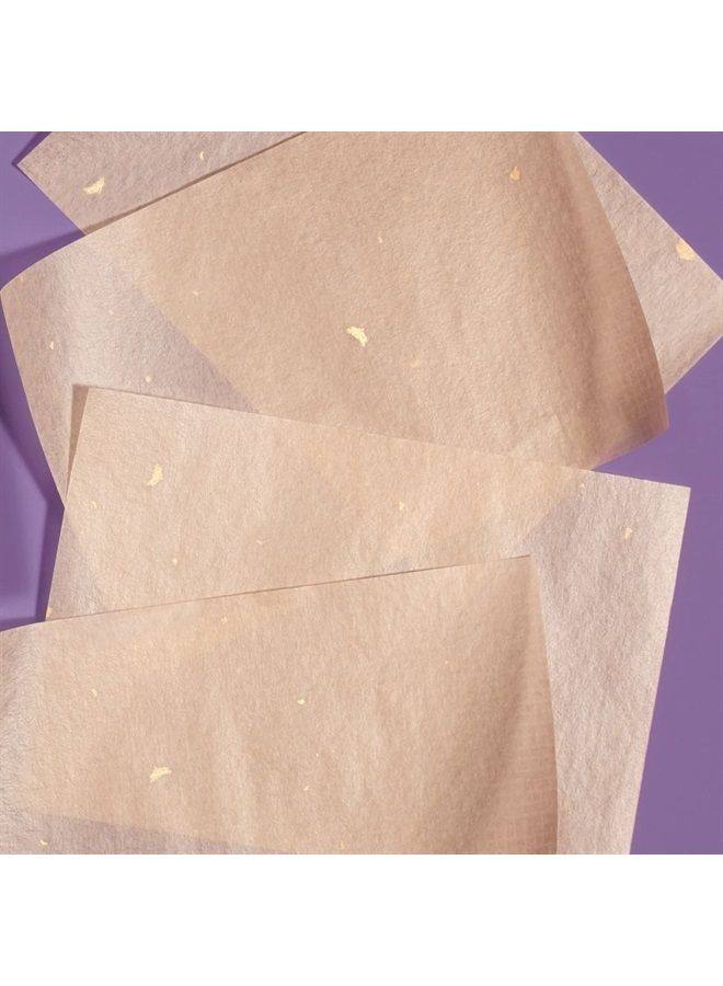 Tatcha Aburatorigami Blotting Papers: 100% Natural Abaca Leaf & Gold Flakes Absorb Excess Oil (40 Pack) - Image 5