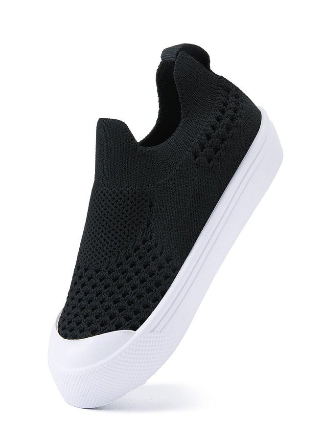 BMCiTYBM Baby Toddler Walking Sneakers Boys Girls Shoes, A-black, 6-12 Months - Image 5