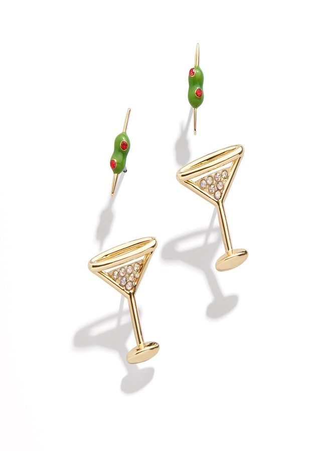 BaubleBar Martini and Olive Earring Set