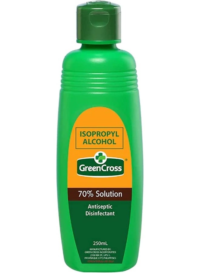 Green Cross Isopropyl Alcohol Antiseptic Disinfectant 250ml - Image 1