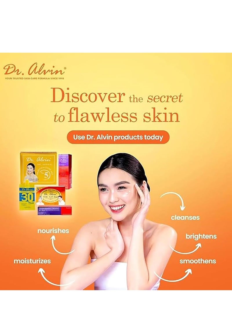 دي آر. ألفين دكتور الفين - مجموعة أصلية لتجديد شباب البشرة، رقم 5: سر الحصول على بشرة مشرقة وخالية من العيوب - Image 2