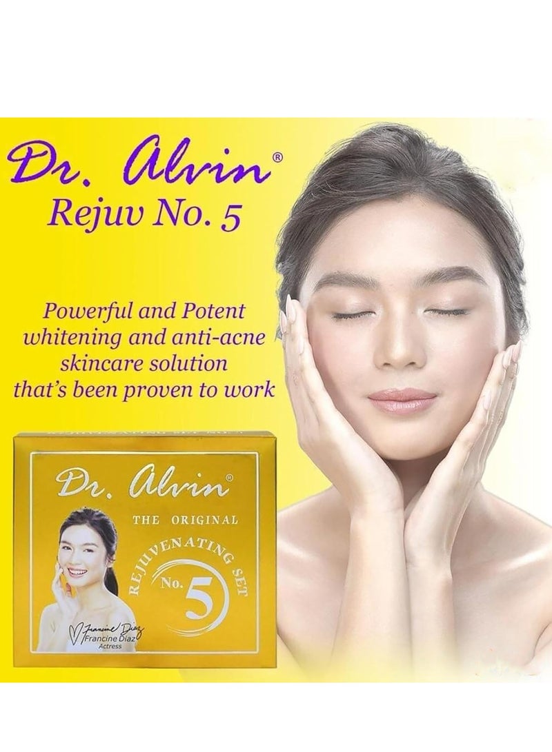 دي آر. ألفين دكتور الفين - مجموعة أصلية لتجديد شباب البشرة، رقم 5: سر الحصول على بشرة مشرقة وخالية من العيوب - Image 3