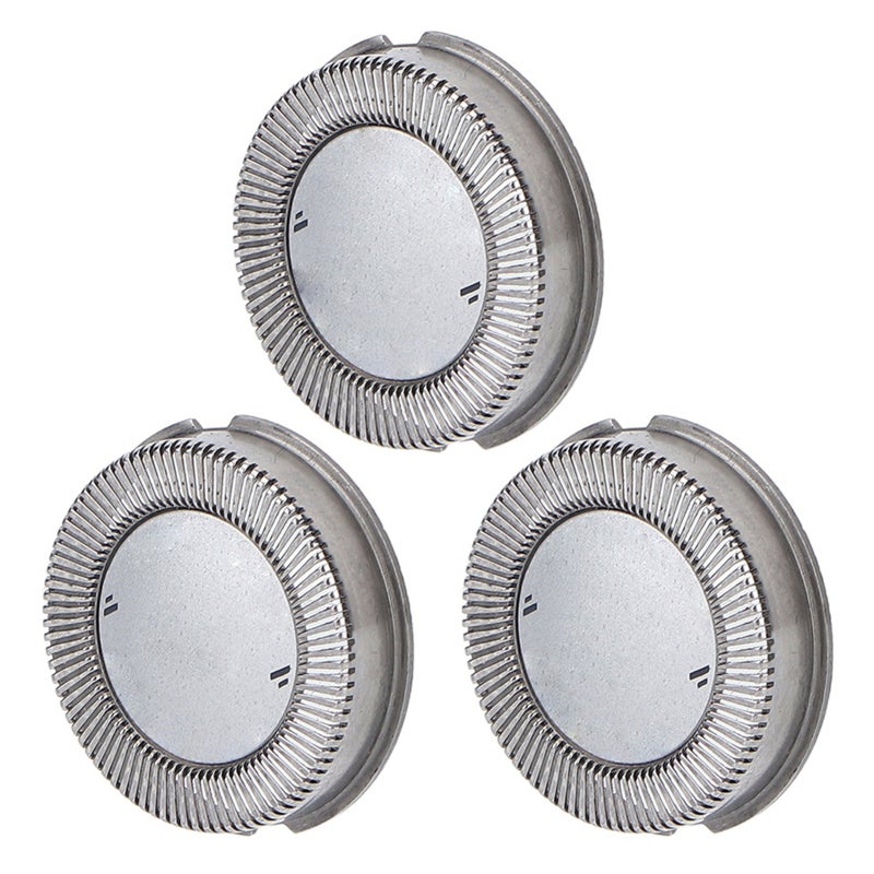 Replacement Shaver Head 3 Stainless Steel Cutter Heads - Perfect Skin Fit Electric Razor Blade for Philips HQ3, HQ4, HQ5, HQ6, HQ8, HQ9, PO, HS Series Shavers - Image 5