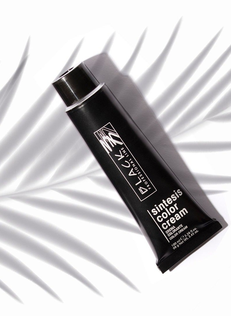 Black Professional Line Permanent Hair Color 3.05 Dark Brown with Ash Tone – 100ml - Image 3