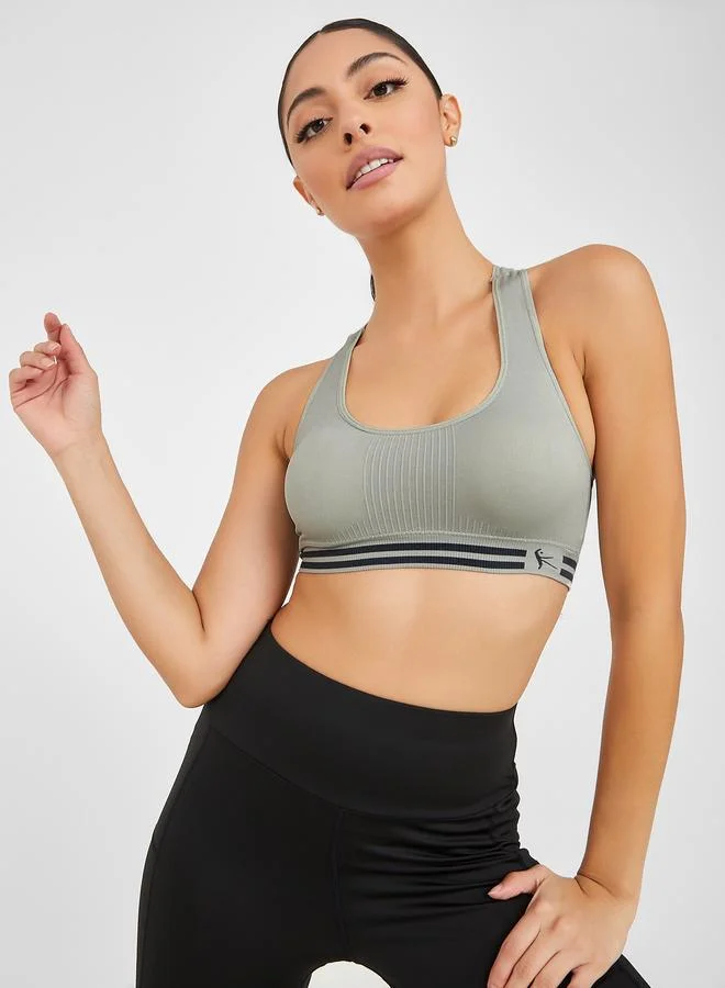Styli Active Pack of 2 - Double Stripe Underband Sports Bra