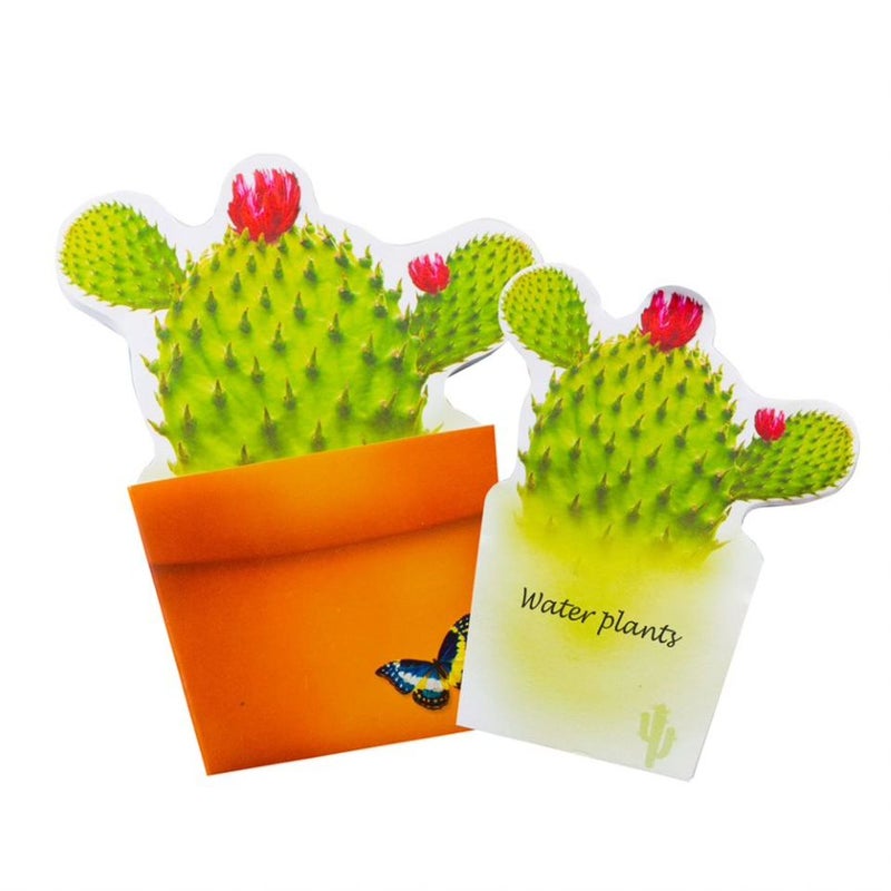 THINKING GIFTS Sticky Notes - Cactus Blooc