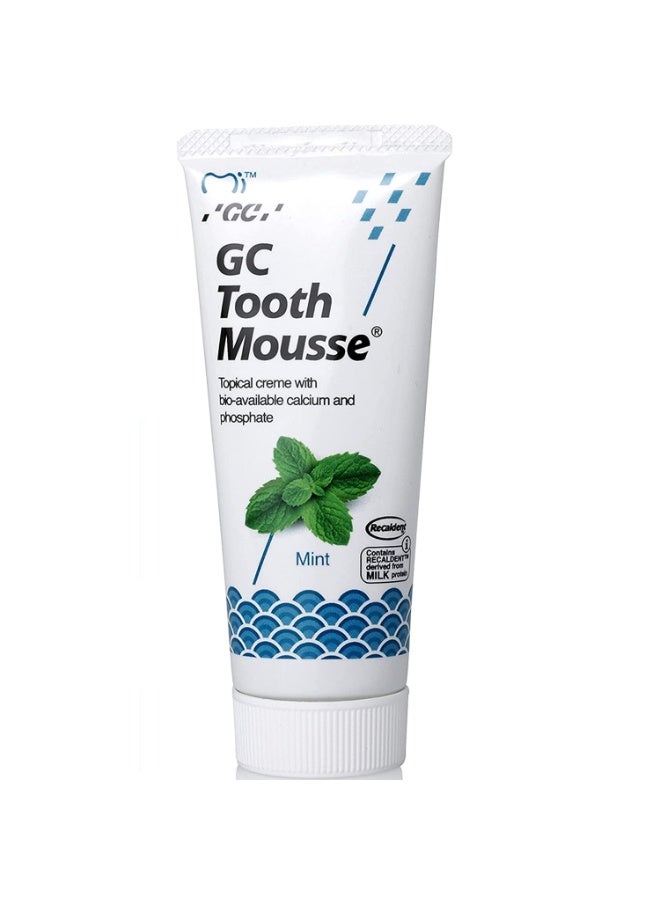 GC Tooth Mousse Sugar Free -Oral Care, Mint 40g - Image 2