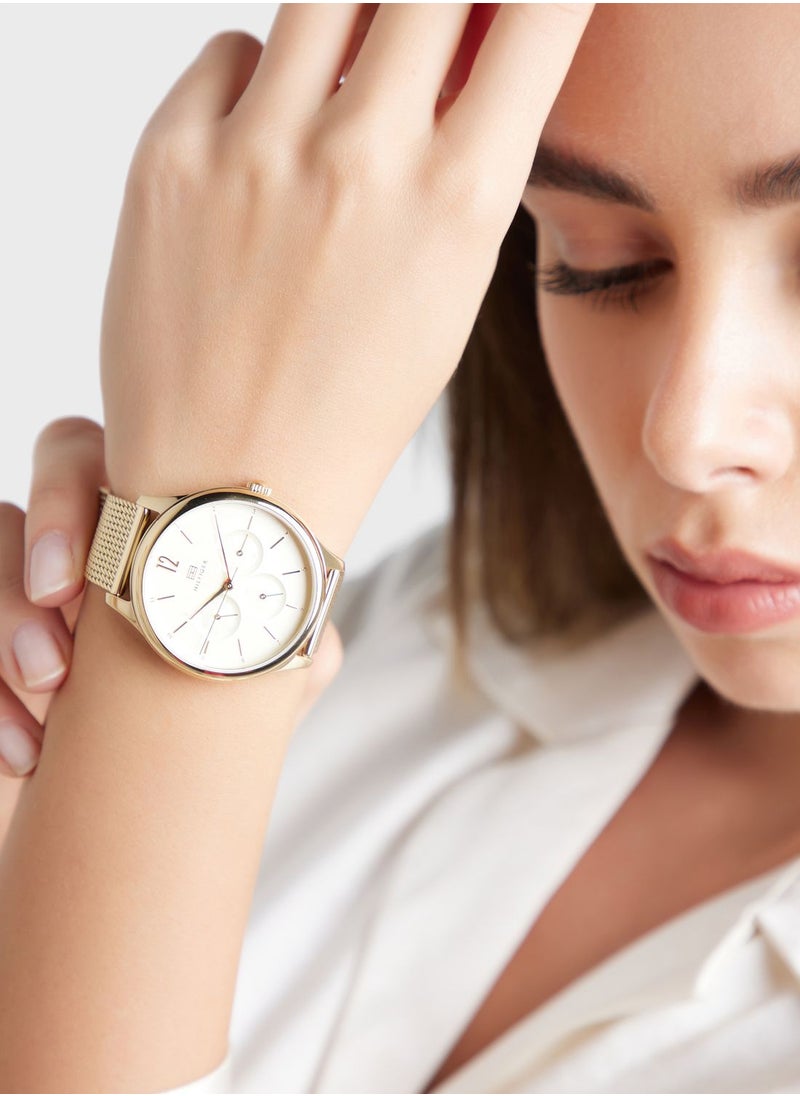 Layla Mesh Strap Analog Watch