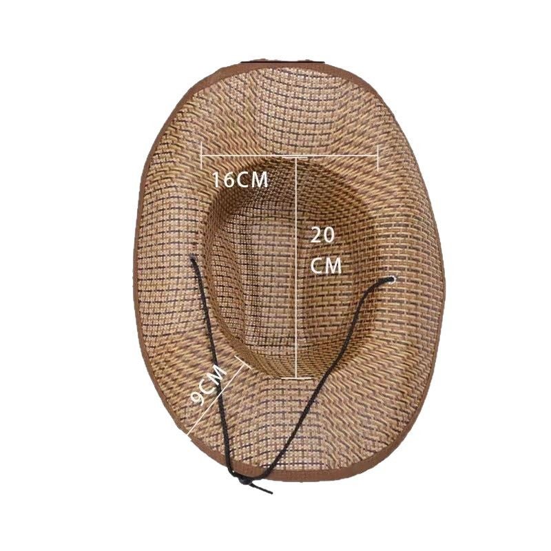 Men's Straw Sun Hat - Image 5