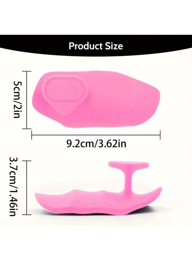 Gray 2 Pack قفازات لياقة بدون أصابع مضادة للانزلاق لقبضات رفع الأثقال للرجال والنساء - Image 3