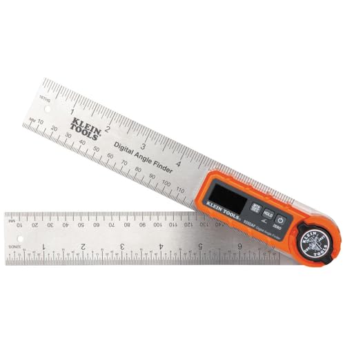 Klein Tools 935DAF Digital Angle Finder, Precision Measurements, Miter Saw Protractor Angle Calculation and Portable Design - Image 1