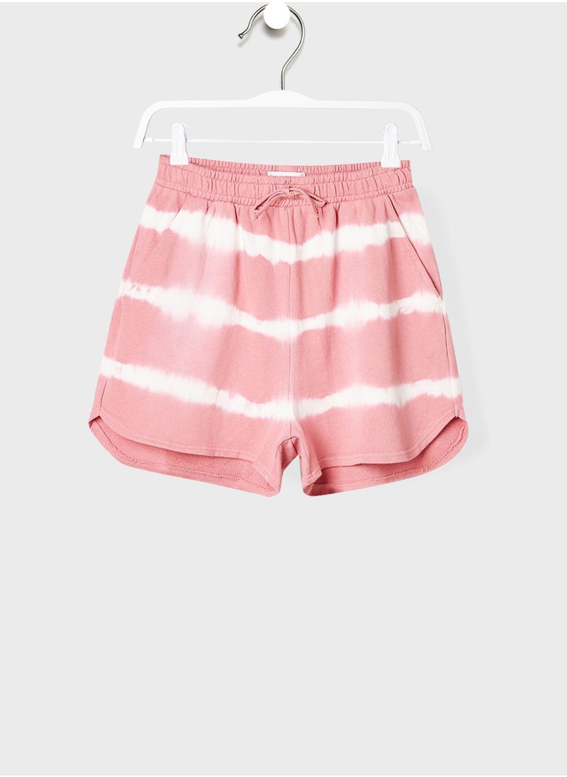 MANGO Youth Tie-Dye Shorts  - Image 1