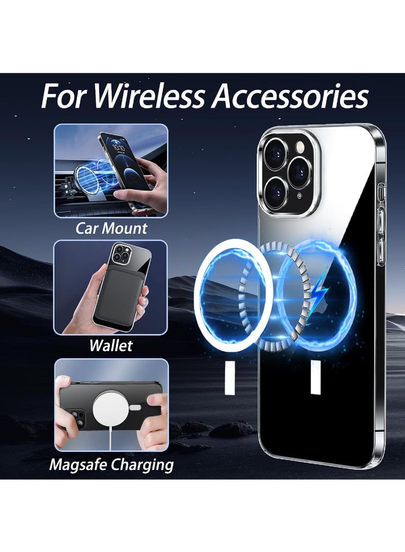Captaintech iPhone 16 Pro Case with Camera Control | MagSafe Compatible (HaloLock) Grade Shockproof Protection | Classic Hybrid Magnetic Cover  - Image 3