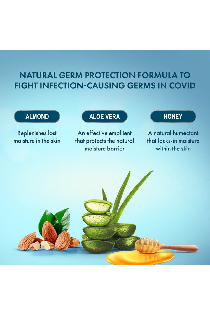 DermoViva Moisture Plus Handwash Pack of 6 1200ml - Image 4