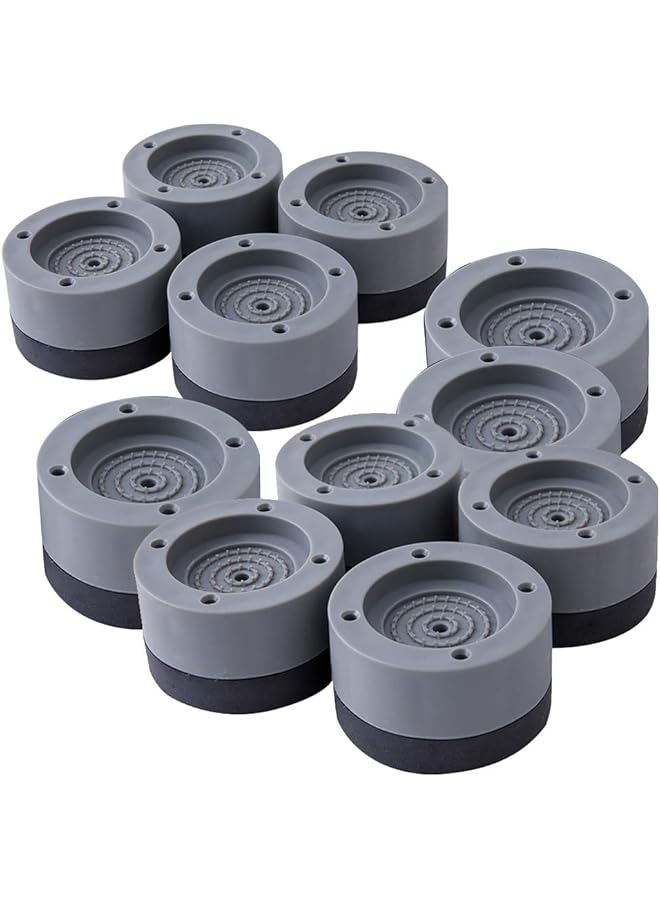 erorex Anti Vibration Pads For Universal Washing Machine Universal Foot Pad Base 4 X Universal Foot Stabilizer For Washing Machines Refrigerators And Dryers Raise Height Reduce Noise 3.5Cm - Image 1