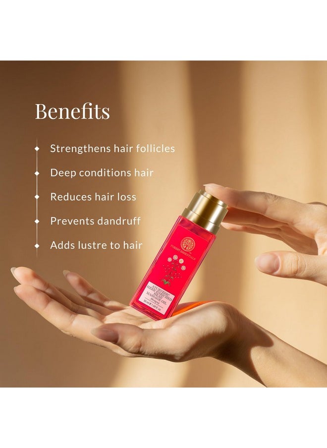 Forest Essentials Travel Size Ayurvedic Herb Enriched Head Massage Oil Bhringraj|For Dandruff&Hair Fall Control|Nourishing Oil For Healthy Hair Growth|Parabens Free|Hair Oil For Women&Men|50 Ml  - Image 3