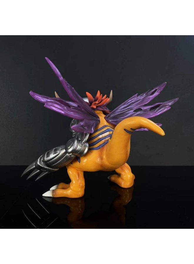 general Digimon hand-made Greymon model collection decoration toy car desktop decoration - Image 4