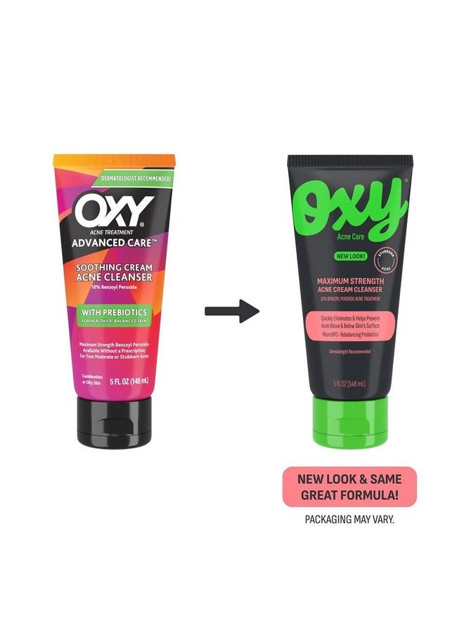 OXY Acne Medication Maximum Action Advanced Face Wash, Advanced Face Wash 5oz (Pack of 2) - Image 4