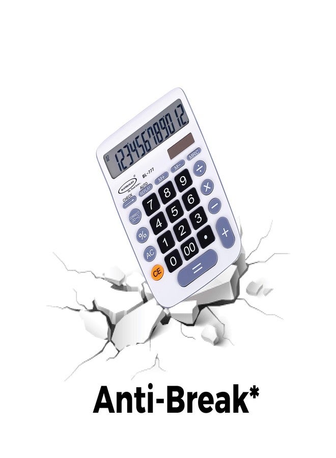 Bambalio 12 Digits BL-777 Electronic Calculator (White) 3 Years Warranty. - Image 3