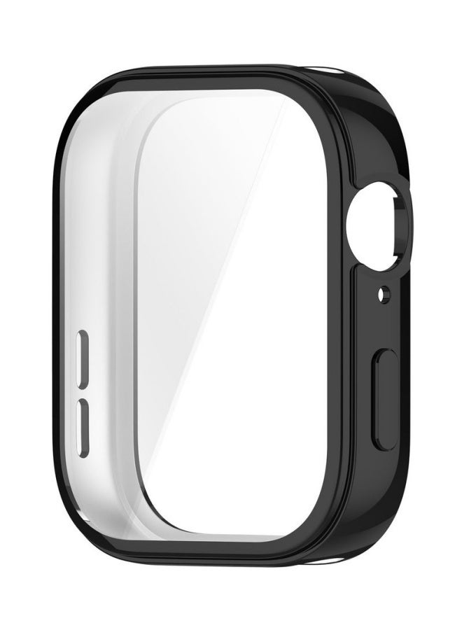 3 قطع غطاء حماية لساعة هواوي فيت 4، مصنوع من مادة TPU الناعمة، يغطي الشاشة بالكامل، مقاوم للخدوش والفقاعات والتآكل، مناسب للاستخدام اليومي والرياضة والعمل والأنشطة الخارجية، متوفر باللون الأسود والشفاف والأزرق. - Image 2