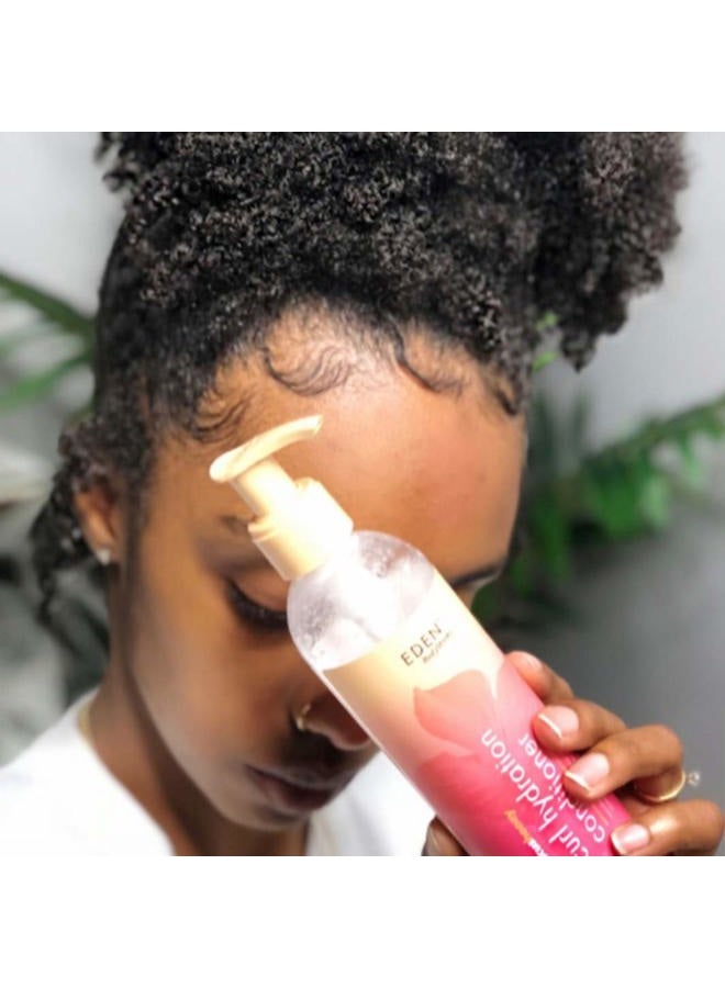 eden bodyworks Hibiscus Honey Curl Hydration Conditioner | 8 oz | Moisturize, Detangle & Protect Hair - Image 4