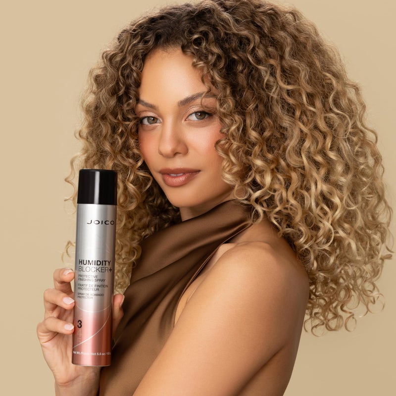 JOICO بخاخ جويكو لحماية الشعر من الرطوبة + بخاخ إنهاء واقي | لجميع أنواع الشعر | يحمي من الحرارة والرطوبة والتلوث | يعزز اللمعان | يقضي على الكهرباء الساكنة | يقلل التجاعيد | خالي من البارابين والكبريتات | 180 مل - Image 5