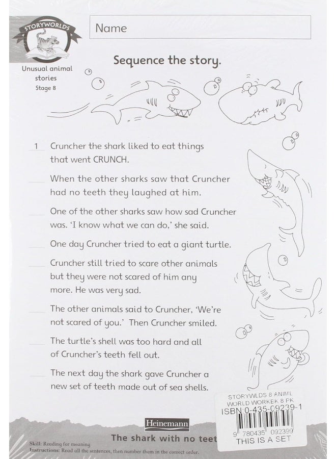 Storyworlds Stage 8, Animal World, Workbook (8 Pack) - Image 2