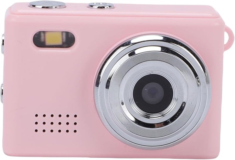 Pink Digital Camera 1080P HD Portable Keychain Video Camera for Students Travel Records - Image 2