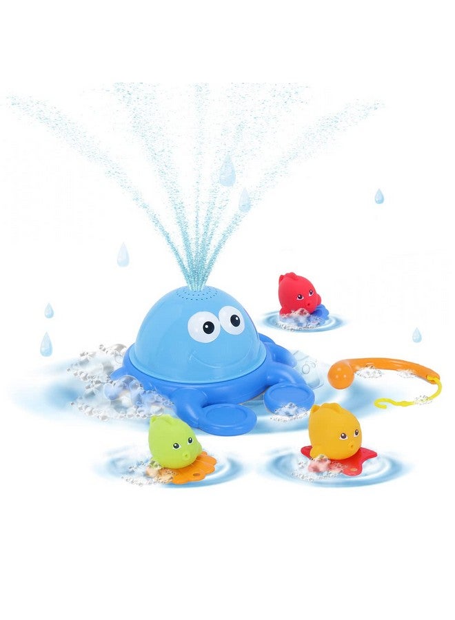 Simba Abc Baby Bath Toys For Kids | 3 Vinyl Water Floating Fish With Hanger And Fishing Rod | Toddler Pool Toys For 6 Month Old Baby | Cute Swimming Bath Squeeze Toys - BIS Approved (Multicolor) - Image 2