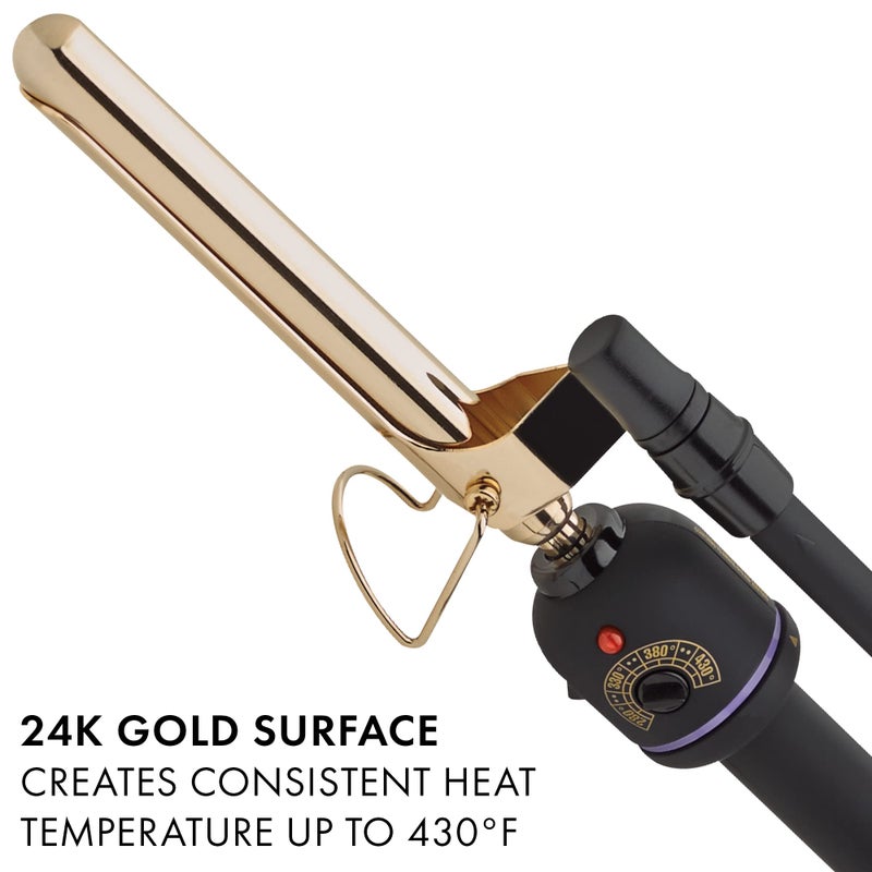 Hot Tools Pro Artist 24K Gold Marcel Iron | Long Lasting Curls, Waves (5/8 in) - Image 3