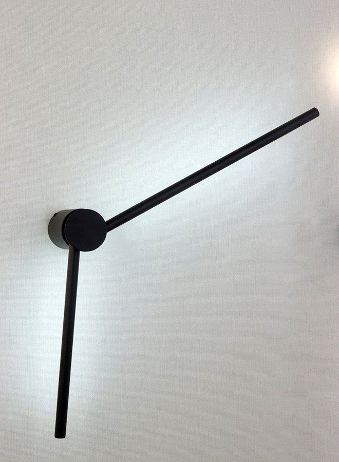 SPOLUX Modern Lighting, Wall Light, Black Color, Length:60+40 cm, Suitable for living room, dining room, bedroom, bathroom - Image 1