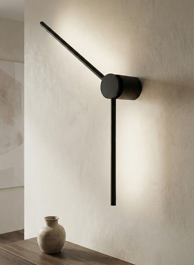 SPOLUX Modern Lighting, Wall Light, Black Color, Length:60+40 cm, Suitable for living room, dining room, bedroom, bathroom - Image 3