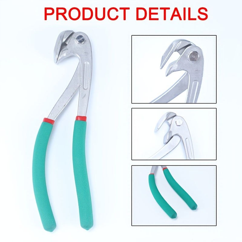 Stainless Steel Car Dent Repair Hawkbill Pliers With Ratchet Clamp Grip - Image 3