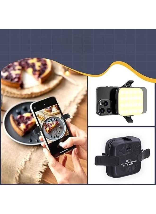 Generic 96-LED RGB Selfie Light with 13 Color Modes – Rechargeable with Clip for Mobile, Laptop, and Camera – Ideal for YouTube, TikTok, Live Streaming, Vlogs, and Photos  - Image 3