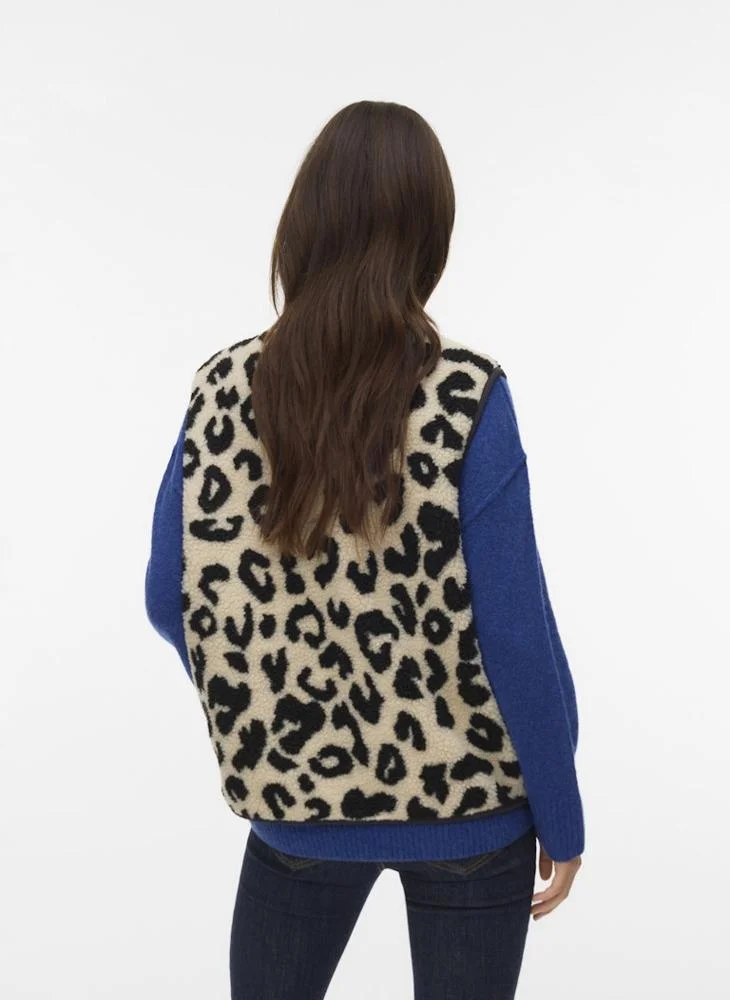 VERO MODA Vmcleo Short Waistcoat