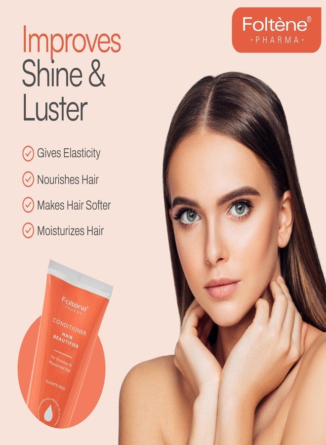 Foltene فولتين | بلسم تجميل الشعر بدون كبريتات أو سيليكون | منتج تجميل غني بفيتامين E للشعر الناعم واللامع | تركيبة بانثينول وزيت مكاديميا لمكافحة الشيخوخة | يرطب الشعر الجاف - Image 2