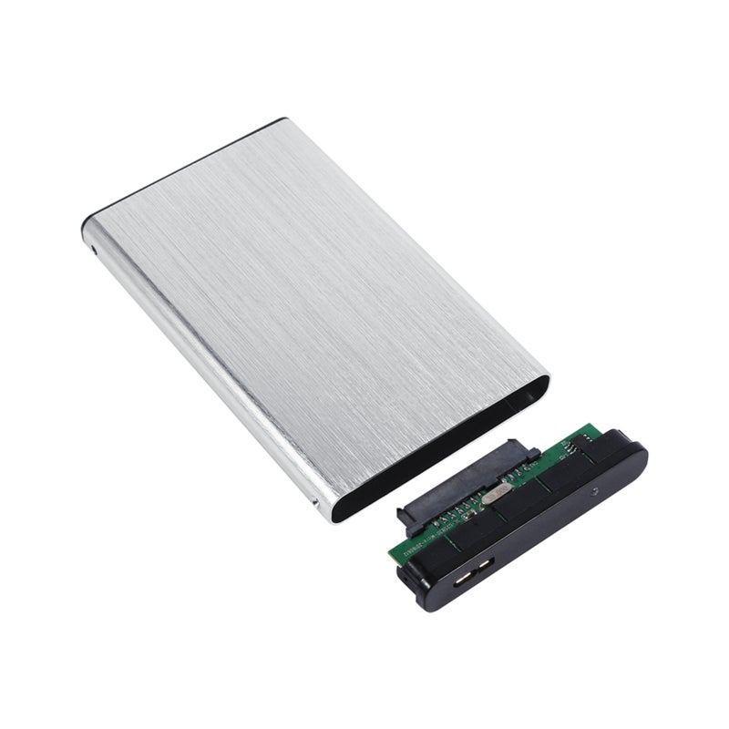 Usb 3.0 Hdd Enclosure: 2.5 Inch Silver Tool-Free Slide-Up Design - 6Gbps High-Speed Hot-Swapping Ssd Enclosure for Laptop Storage Upgrade & Diy External Drive - Image 5