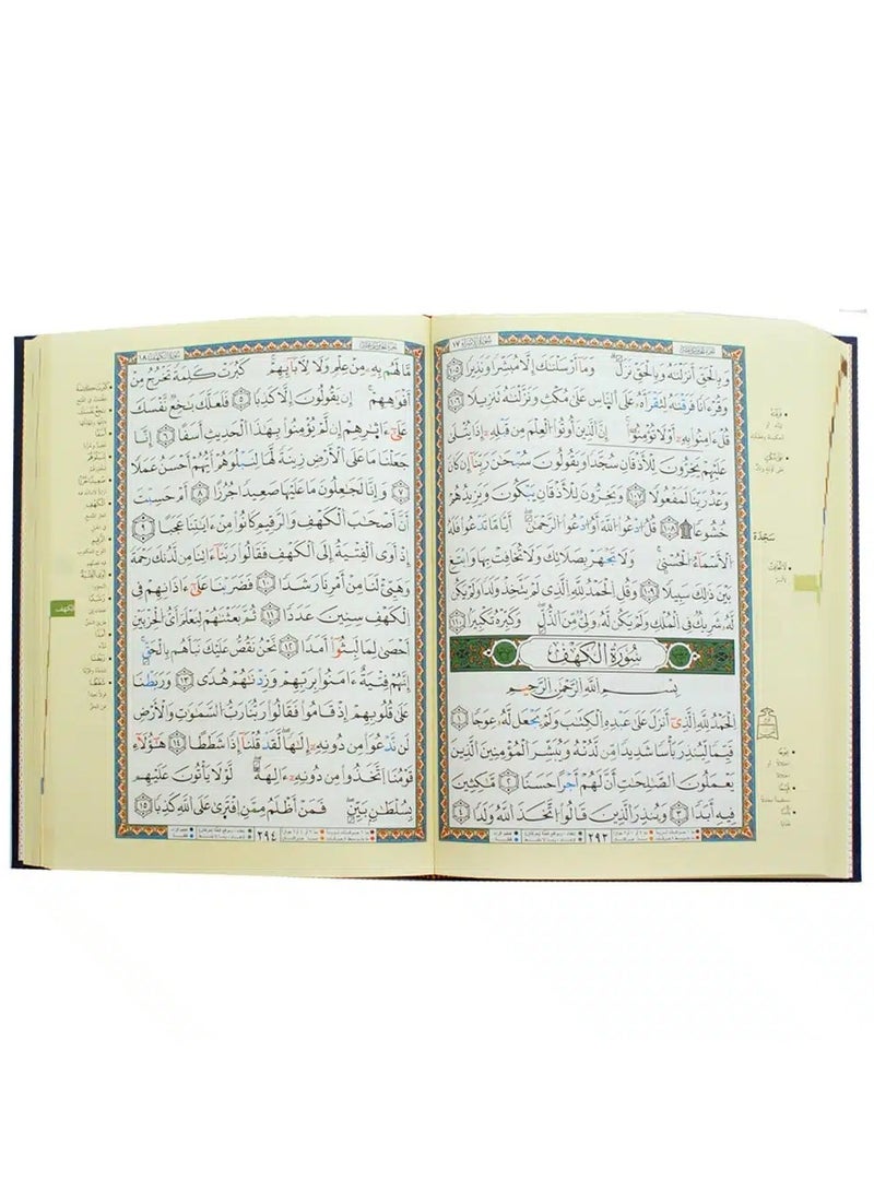 Tajweed Quran – Al Douri Narration ( with words meanings and topics index ), size: 17×24 cm - Image 3