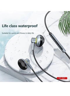 Earldom ET-E67 Lightning Metal Wired Stereo Earphone - High-Quality Sound & Sleek Gray Design  - Image 3